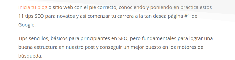 primeras 100 palabras claves primeras 100 palabras del artículo incluye la palabra clave
