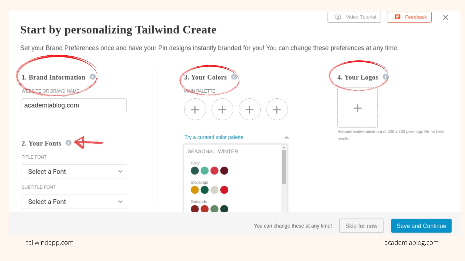 Tailwind create Tailwind create