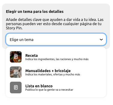 elige el tema