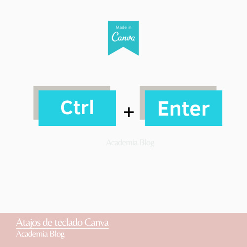 Atajos de teclado en Canva (1) Atajos de teclado en Canva