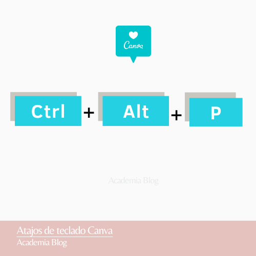 Atajos de teclado en Canva (9)