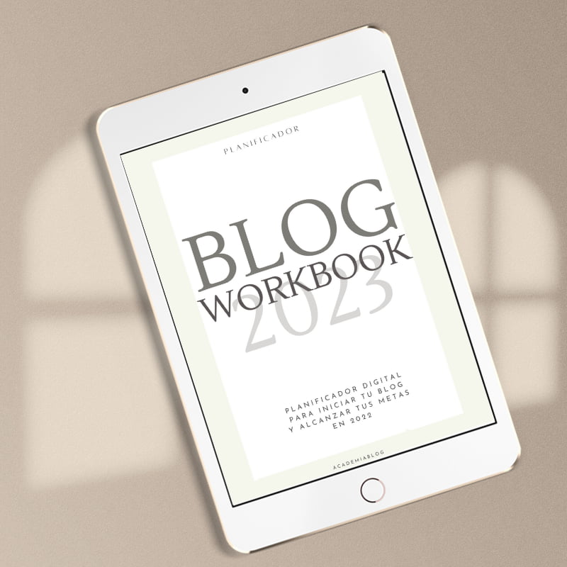 Blog workbook digital